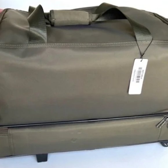 Simply Noelle | Bags | Simply Noelle Mens Large Olive Green  Simply Noelle Mens Large Olive Green Rolling Luggage Bag